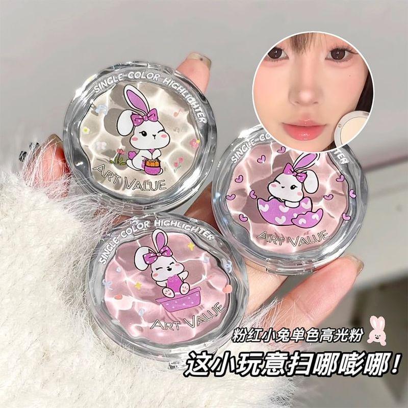 Art Value - Water Ripple Pink Bunny Highlighter - 3 Colors