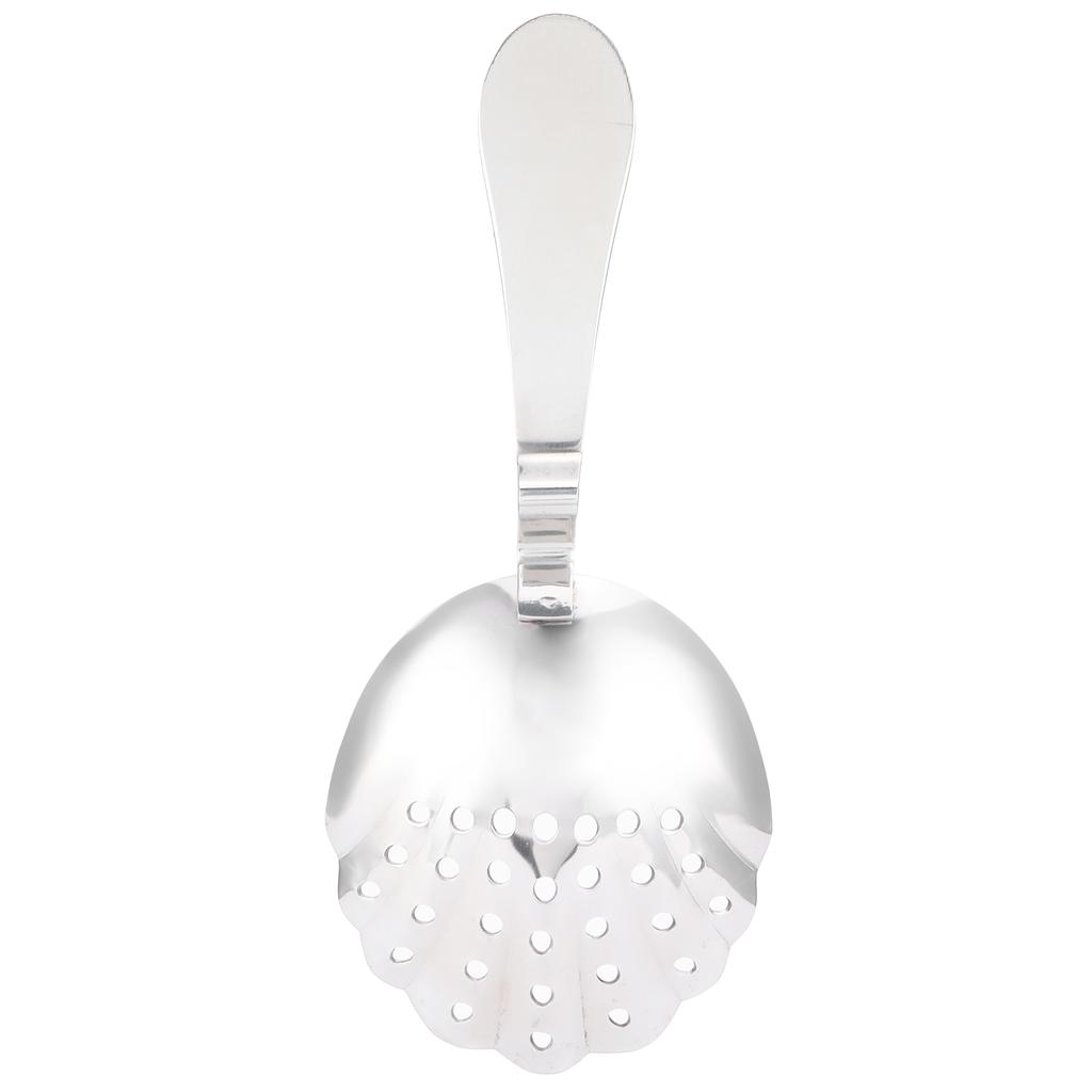 Stainless Steel Bar Strainer Ice Spoon Strainer Filter Kitchen Bar Supplies Accessories Silver
