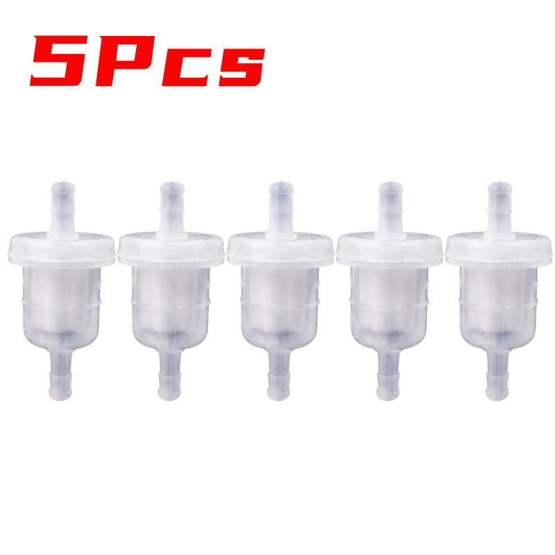 Plastic Fuel Gas Fuel Filter Displacement for Atv Dirt Bikes Go Karts Scooters Etc Universal Car Accessories 110/125/150/175/200