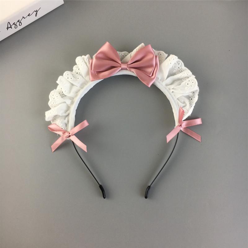 Japanese Cute Lace Bow Maid Headband & Christmas Hair Clip