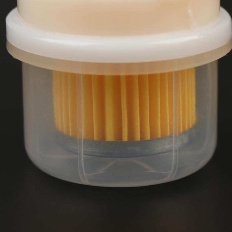 Plastic Fuel Filter 8Mm Inlet Outlet Fine Filter Paper Anti Clog Gasoline Filter For Motorcycle Scooter Atv Fuel System