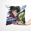 45 * 45Cm Anime Demon Slayer Kimetsu No Yaiba Printed Pillowcase Kids Bedroom Living Room Home Decor Pillow Cases Pillowcase