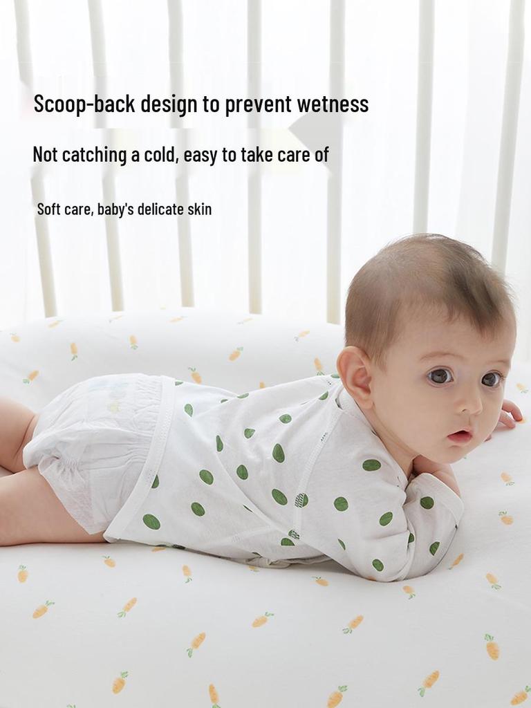 Newborn Ultra-Thin Pure Cotton Summer Pajamas