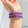 8Mm Royal Purple Uruguayan High Quality Amethyst Bracelet