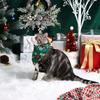 Dog Bandana Christmas HO Pine Needle Neaves Printed Pet Bandana Scarf Triangle Kerchief Pet Accessories Decoration  Pets Christm