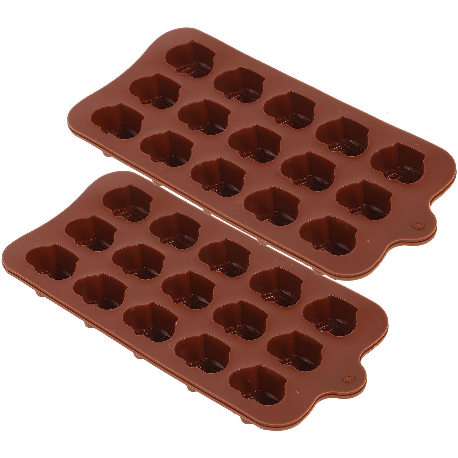 

2 шт. профессиональные формы для выпечки многоцелевые силиконовые шоколадные жевательные резинки инструменты для домашнего творчества помадка