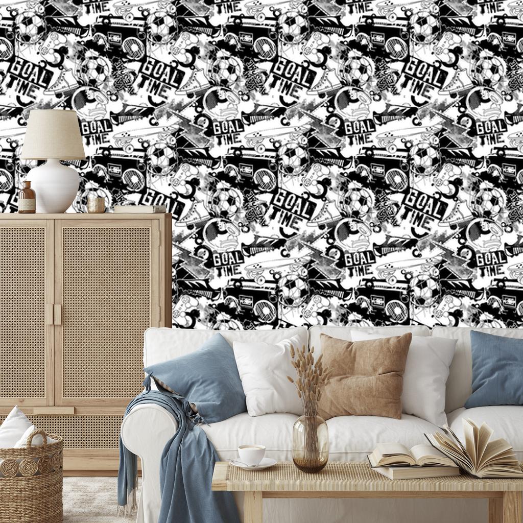 Balls wallpaper for living room and bedroom 50x1000