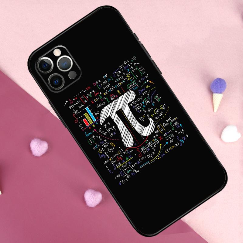 Math Formula Pi Phone Case For iPhone 17 Pro Max 17 Air 11 14 15 16 Pro Max Plus 12 13 Mini 16e Back Cover