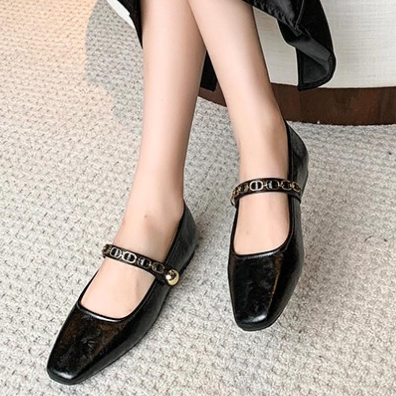 2025 New Women's High-heeled Single Shoes with Fashionable One-shoulder Buckle Design, Sexy Pointed Toe and Comfortable