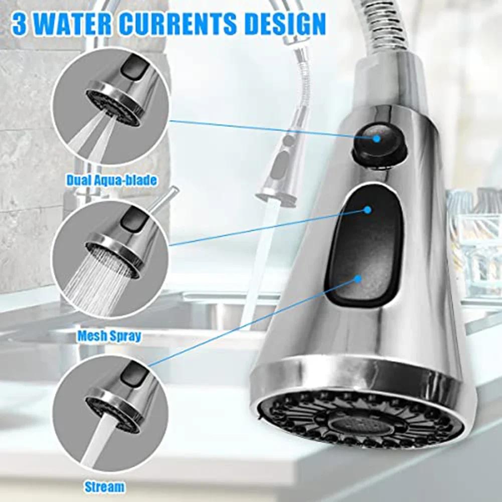 Rotatable Faucet Extender Aerator Kitchen Tap Spray Head Water Saving Water Sprayer Splash Proof Washbasin Faucet Adaptor