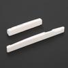 Guitar Nut Saddle Set White Pure Cow Bone Cutting for Folk Acoustic Guitar Accessories