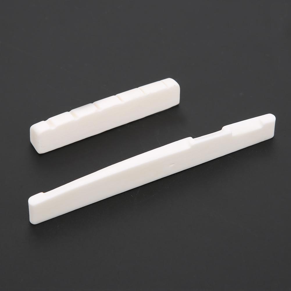 Guitar Kit Faux Bovine Bone Guitars Nut Saddle Parts Replacement Zerone Guitar Saddle White Guitar Kit Faux Bovine Bone Guitars Nut Saddle Parts Replacement Zerone Guitar Saddle White