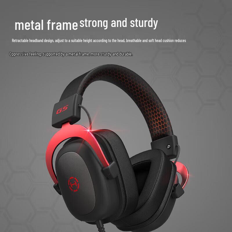 Edifier G5 Wired Gaming Headset with USB 7.1 Surround Sound