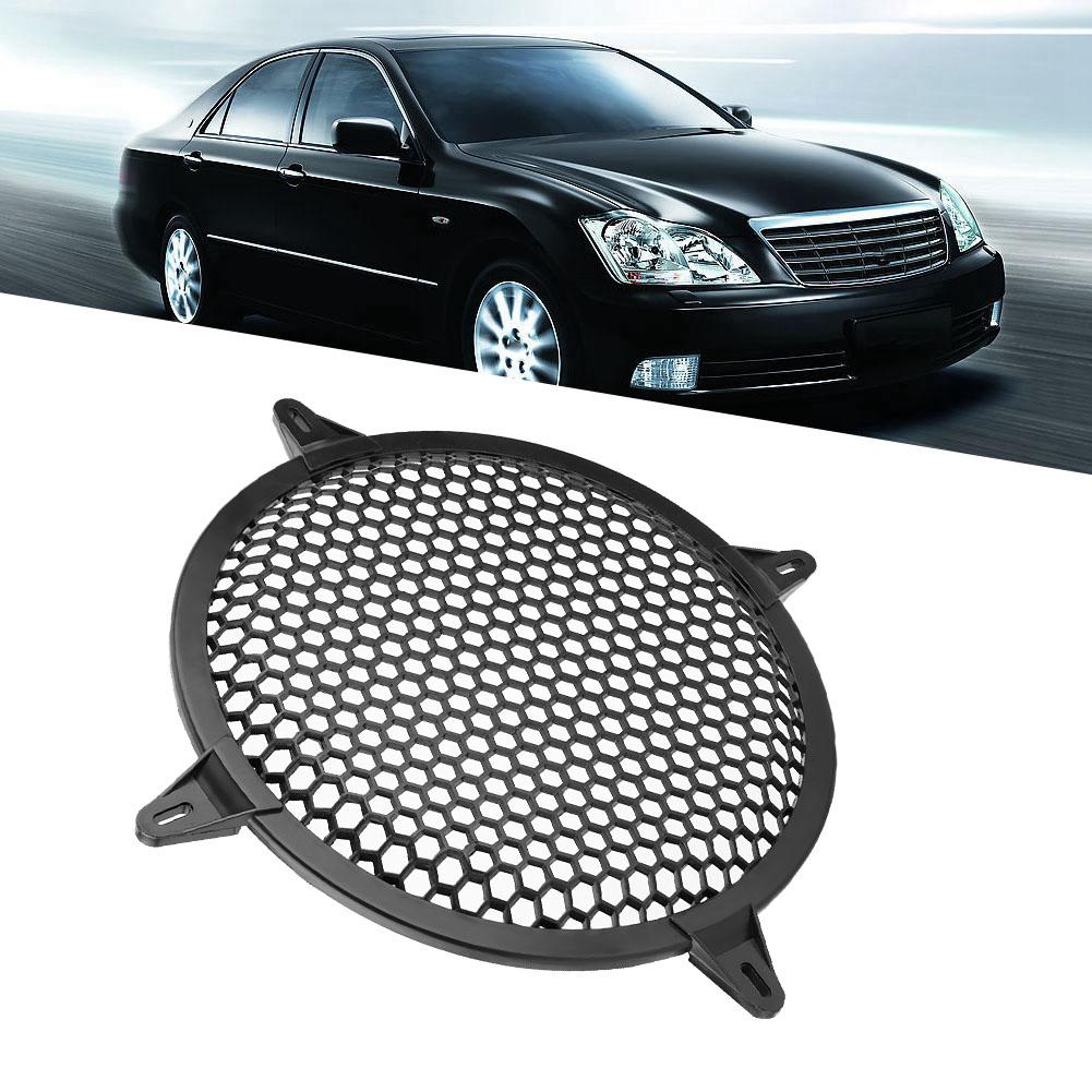 Car Audio Plastic Mesh Cover Woofer Speaker Modification Protect Guard 10inch