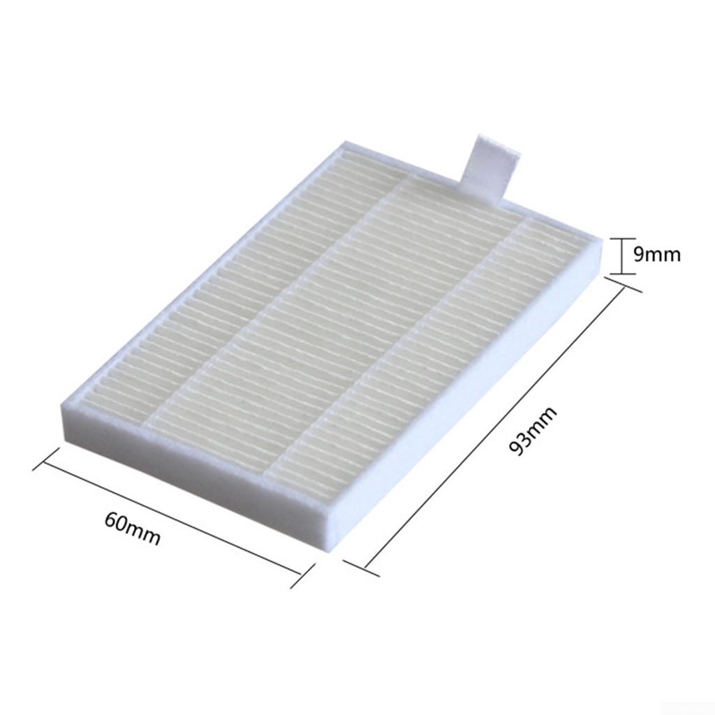 5 Pcs/Set Filter For ABIR X6 X5 X8 Robot Vacuum Cleaner Replacement Part