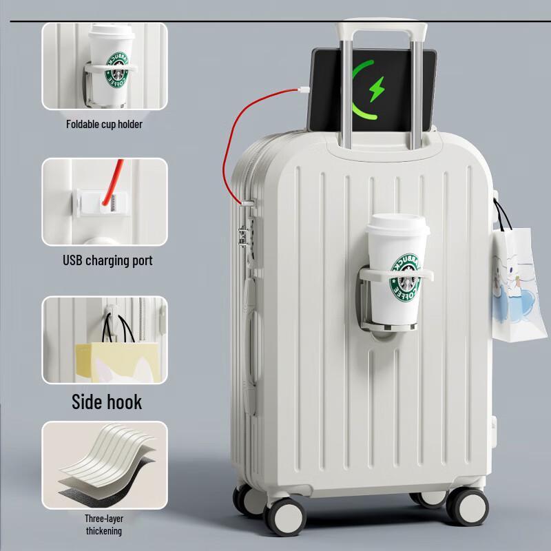 OEING F603 Hardshell Luggage 24 inch