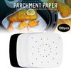 100pcs Air Fryer Parchment Paper Sheets Accessories For Airfryer Frying Cooking Baking Barbecue Food Mat