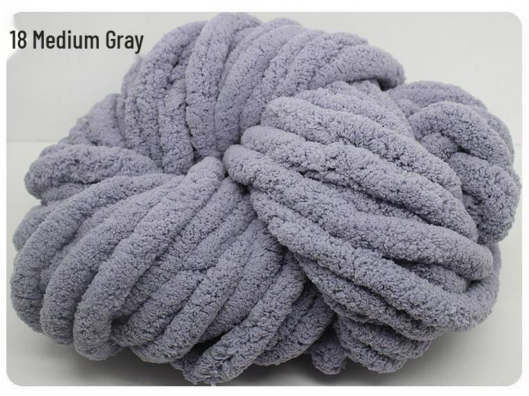 Winter DIY Super Dicke Isländische Wolle Handgewebter Schal & Mütze Garn