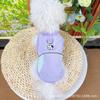 Summer dog reflective contrasting color matching outdoor sunscreen clothes cat vest cool clothes cooling pet clothes