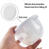 1 Set Attachment Including Dust Cover Diaphragm Flange Insert & Silicone Diaphragm for S12 Electric Breast Pumps Repair