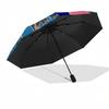 Stitch,Tropical Automatic Umbrella   Tri fold Portable Umbrella, Best Holiday Gift for Men and Women, Durable Iron Frame, Playful Design, St