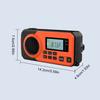 Hand Crank Emergency Radio AM/FM/SW Radio with SOS Alarm Flashlight Portable Weather Radio for Outdoor Camping and Emergency