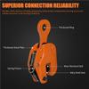 Construction Lifter Clip Wear Resist Vertical Lifters Alloy Plate Tongs Anti-Slip for Industry Crane Home Business