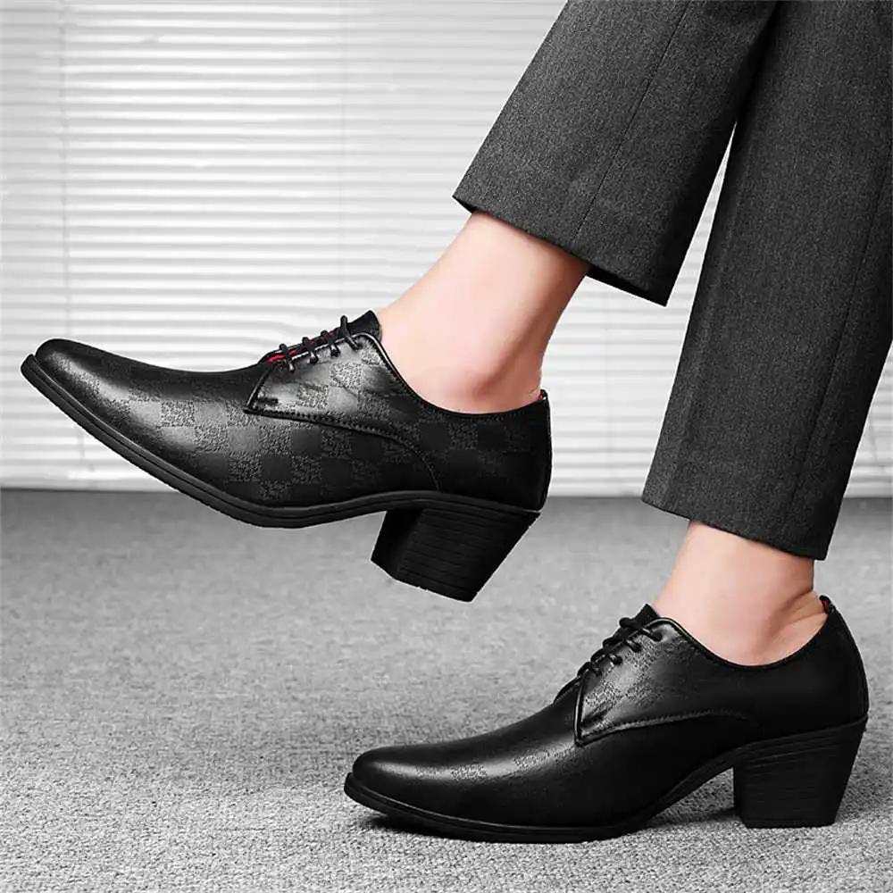 Móda Ženatý Střední Podpatky Formální Pánské Boty Boty Pánské 47 Elegantní Pánské Společenské Boty Tenisky Sportovní Top Luxusní Plochéas Mobilní Out