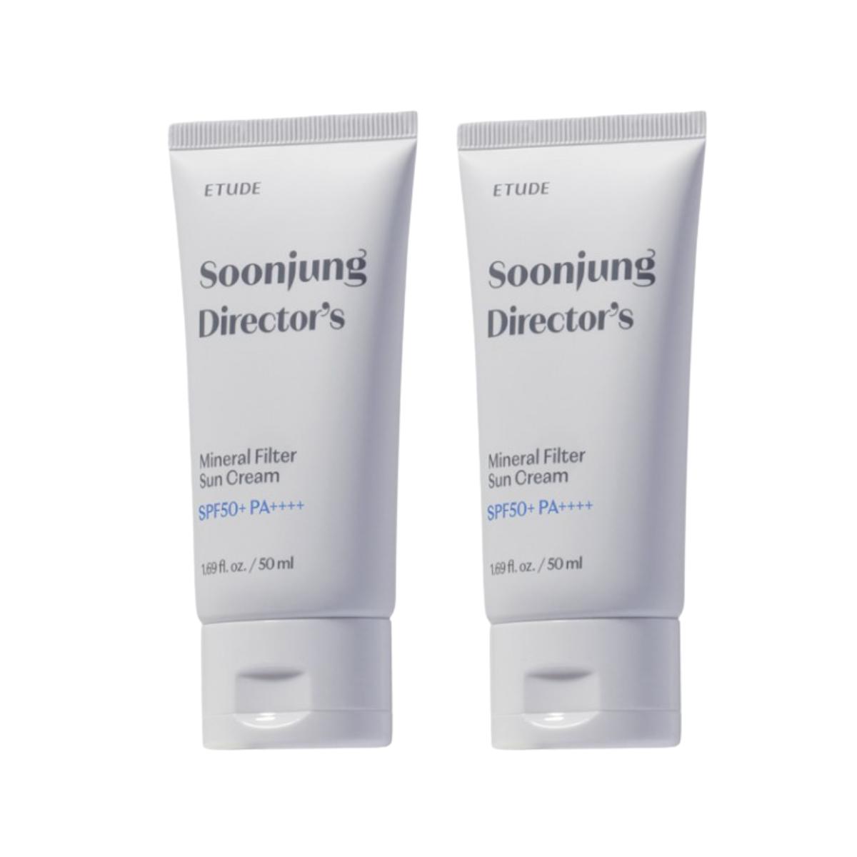 

[ETUDE HOUSE] Soonjung Мінеральний сонцезахисний крем від Директора SPF50 50мл 50ml X 2PCS