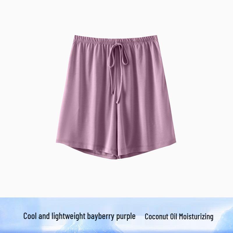 

Летние женские шорты для пижамы из модала и ледяного шелка - Универсальные для улицы и отдыха M-L