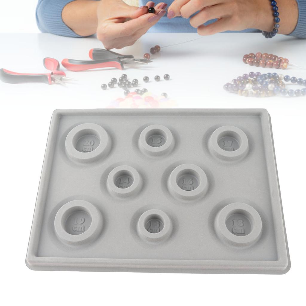 Tray Making Jewelry, Bead Board Bracelet Beading Jewelry for Bracel Design   Craft Tool Bracelet Panel Bead Organiser Tray