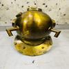 Taucherhelm US Navy Mark V Taucherhelm in voller Größe Tiefseetaucherhelm Aluminium Command Finish Taucherhelm Replik