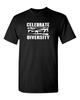 Celebrate Diversity Funny Gun Rights T Shirt 2nd Amendment Hunting Tee Unisex T-Shirt