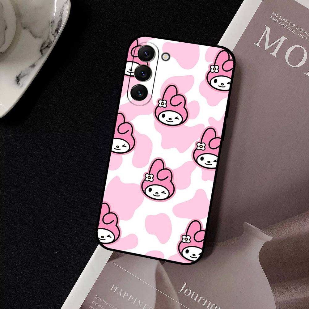 Cute Cartoon M-Melody Phone Case For Samsung Galaxy S21 S22 S23 S24ULTRA S25ULTRA FE Ultra Plus5G A52S S26 Soft Cover