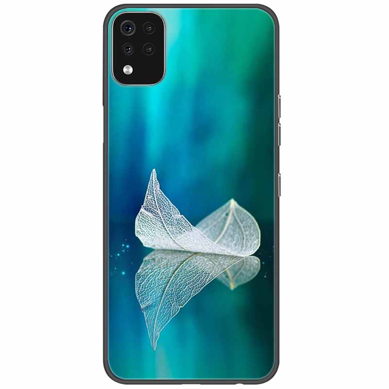 Phone Case For LG K42 K52 K62 Q52 Case Soft Painted Wolf Silicone Black Covers For LG K62 Cases K 42 Shockproof Funda for LGK52