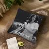 Singer L-Lana D-Del R-Rey Tough Ultraviolence For Bedroom Car Coffee Shop Room Soft And Living Room Sofa Decorative Pillow Case