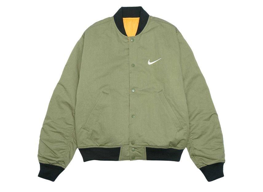 Nike Stussy Reversible Jacket Olive
