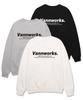 VANNWORKS Minimalism Logo 2 Sweatshirt (Vls0114) Black (B Type)