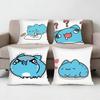 Cartoon Niedliche Bugcat Capoo Kissenbezug Sofa Wohnzimmer Schlafzimmer Kopfende Rückenlehne Kissen Quadratisches Kissen Nickerchenzeit