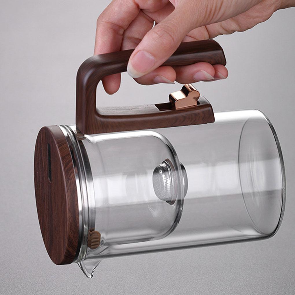 Magnetic Filter Teapot Convenient And Elegant Tea Brewing Solution Spout Is Smooth And Rounded Gray 520ml