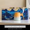Shangqi Thousand-Mile Rivers and Mountains Ceramic Tea Mug with Lid
