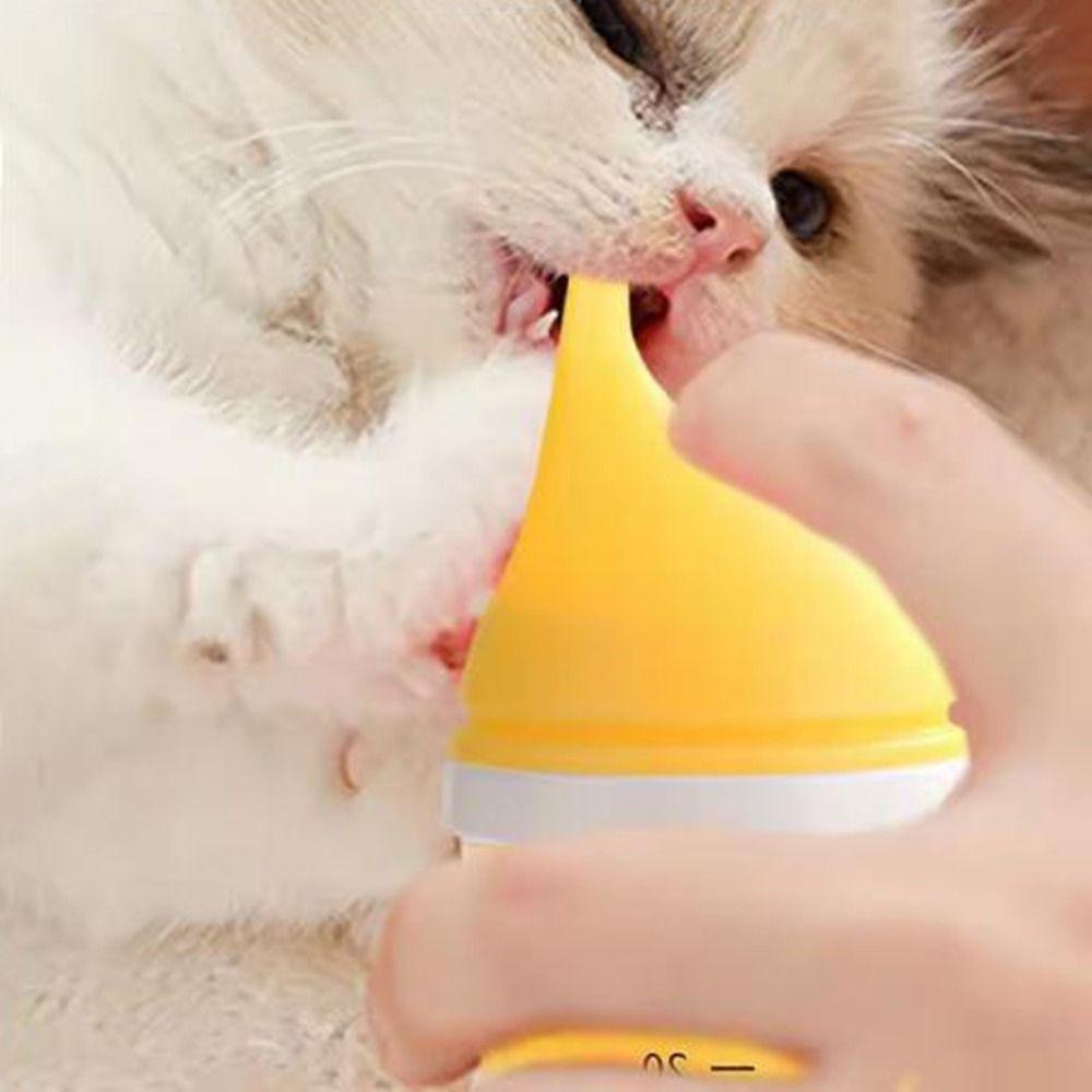 Bite Resistance Pet Nurser Bottle 40ml Dog Kitten Milk Feeding Bottle  Pet Nursing