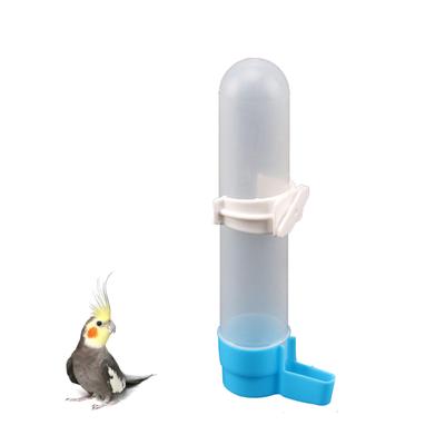 Automatische Vogelbäder für Papageien Wellensittiche Sittiche Nymphensittiche Vogelkäfigbäder Hängende Wasserflasche mit 120 ml Fassungsvermögen