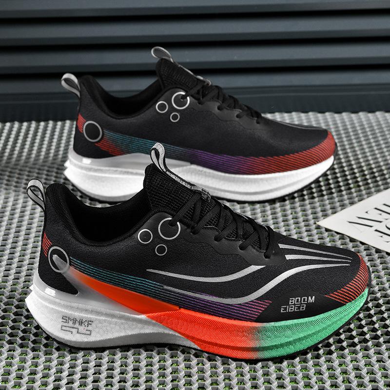 2025 new year of the snake limited shock absorption breathable running shoes men's ultra-light wear-resistant non-slip couple racing sports shoes