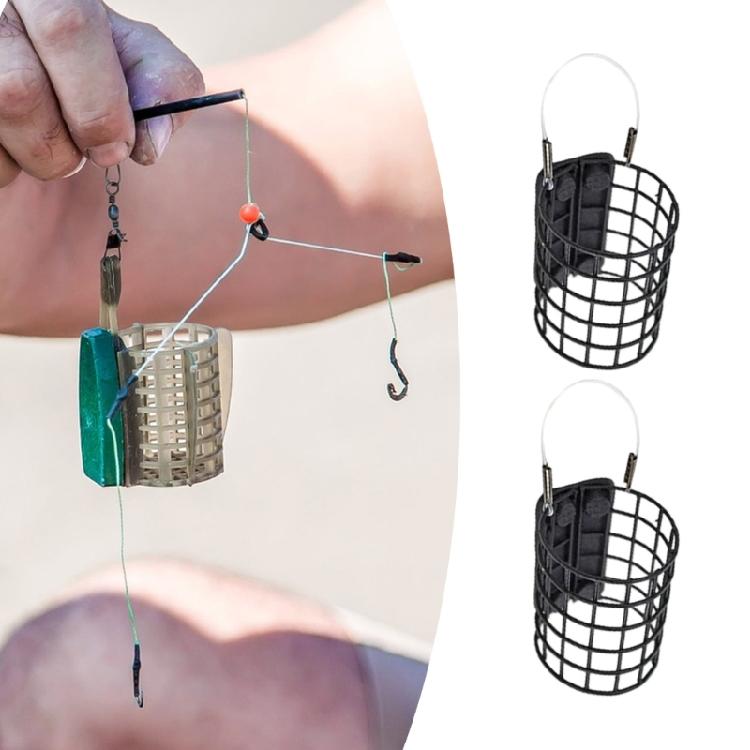 Quickly Load Baits Cage For Trouts Fishing Performances In Changing Water Environment Without Tool