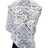 Tessuto di Pizzo Idrosolubile, Ricamo Completo in Seta di Latte, Tessuto Ricamato Tridimensionale Vuoto, Pizzo Fai-da-Te, Accessori da Sposa in Pizzo