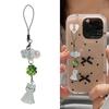 Whimsical Cat And Cloud Design Phone Strap Keychain With Sturdy Acrylic Material For Secure Phone Attachment And Stylish Accessory