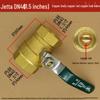 Copper Ball Valve DN15, DN20, DN25, DN32 Radiator Tap Switch