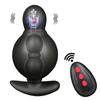 Wireless Remote Control Vibrating Inflatable Butt Plug – Adjustable Anal Plug for Expansion, Outdoor Use – Adult Sex Toy