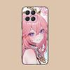 Game GI Miko Matte TPU Mobile Phone Case for Honor 90 80 70 60 50 30 20 10 9 8 7 Pro S SE Lite 5G Colorful Printing Cover